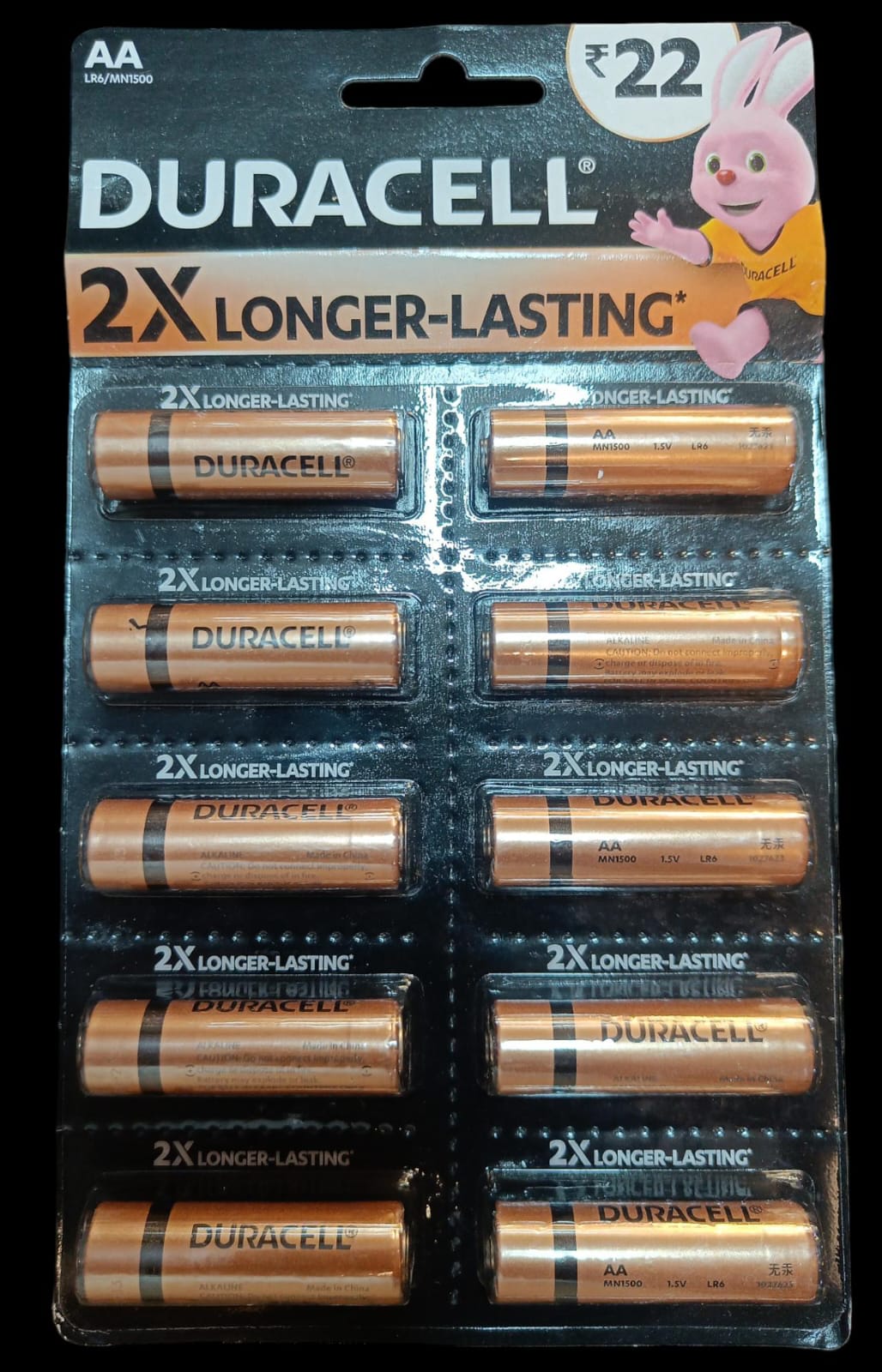 BATTERY  AA  DURACELL